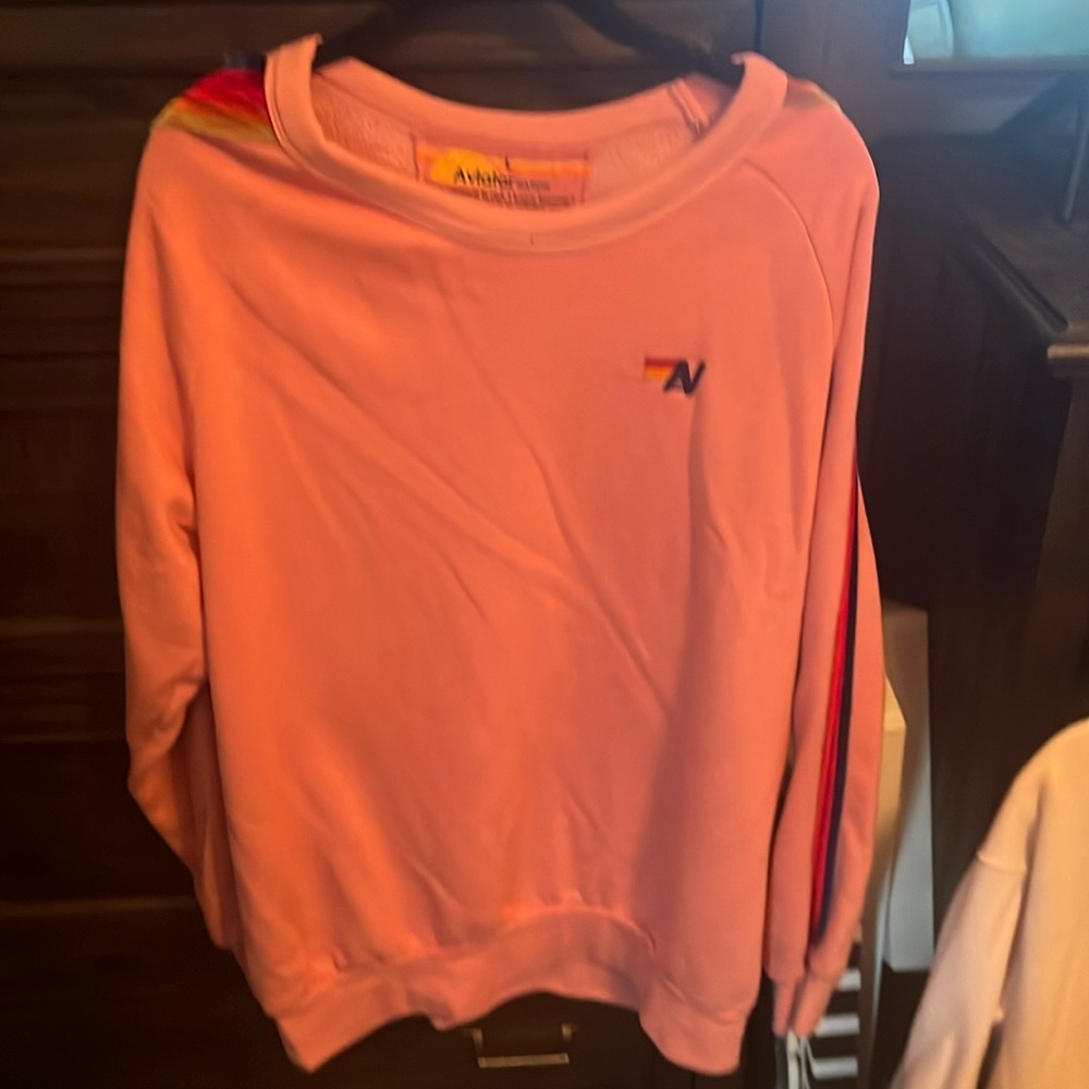 Aviator Nation crewneck, size Large